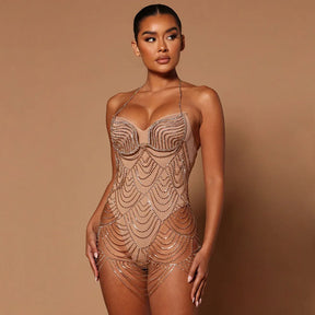 BODY COM STRASS VERÃO 2025