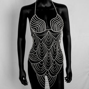 BODY COM STRASS VERÃO 2025
